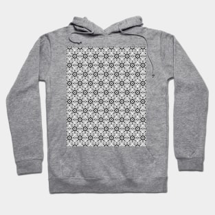 black textured seamless spots pattern design Hoodie